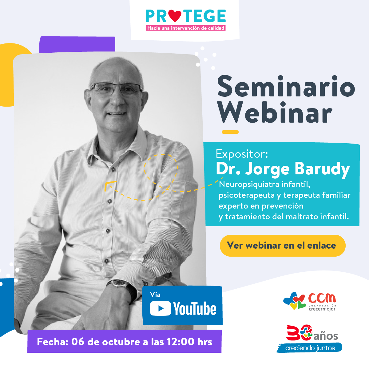 Webinar: Doctor Jorge Barudy